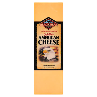 Black Bear Yellow American Cheese