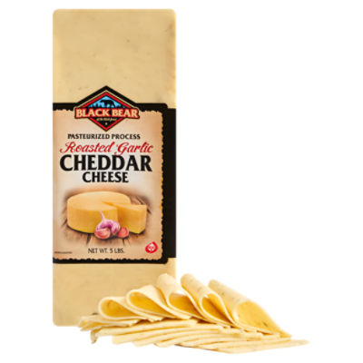 Black Bear Garlic Flavored Cheddar Cheese, 1 Pound