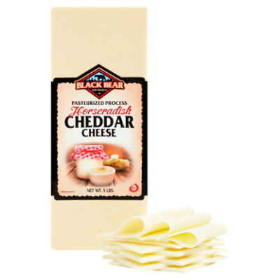 Black Bear Horseradish Cheddar Cheese, 1 Pound