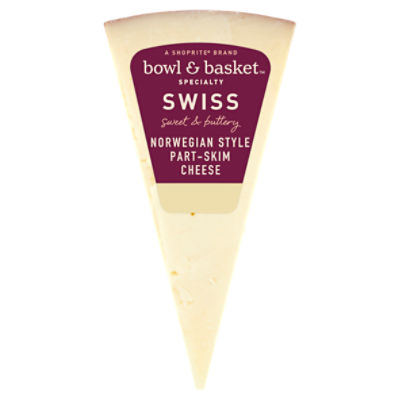 Bowl & Basket Specialty Swiss Norwegian Style Part-Skim Cheese
