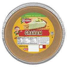 Keebler 9 Inch Size Graham, Pie Crust, 6 Ounce