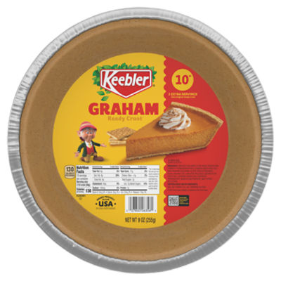 Keebler Ready Crust 10 Inch Size Graham Pie Crust, 9 oz The Fresh Grocer