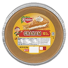 Keebler Ready Crust 10 Inch Size Graham, Pie Crust, 9 Ounce