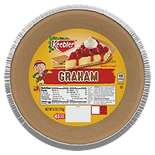 Keebler Ready Crust 9 Inch Size Graham, Pie Crust, 6 Ounce