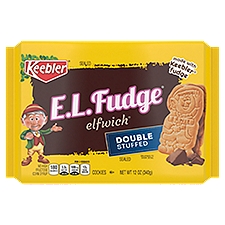 Keebler E.L. Fudge Elfwich Double Stuffed, Cookies, 12 Ounce