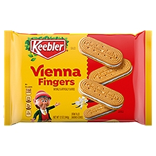 Keebler Vienna Fingers Crème Filled Sandwich Cookies, 12 oz, 12 Ounce