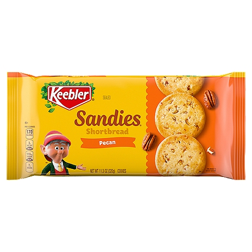 Keebler Sandies Pecan Shortbread Cookies, 11.3 oz