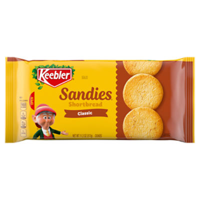 Keebler Sandies Classic Shortbread Cookies, 11.2 oz