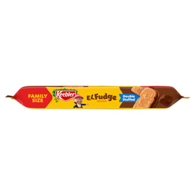 Keebler E.L. Fudge Elfwich Double Stuffed Cookies Family Size 