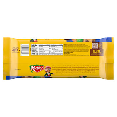 Keebler Chips Deluxe Milk Chocolate M&M's Cookies 9.75 Oz EXP 05/2024