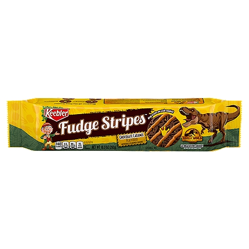 Keebler Fudge Stripes Chocolate Caramel Flavored Cookies, 10.3 oz