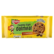 Keebler Country Style Oatmeal Cookies with Raisins, 10.1 oz