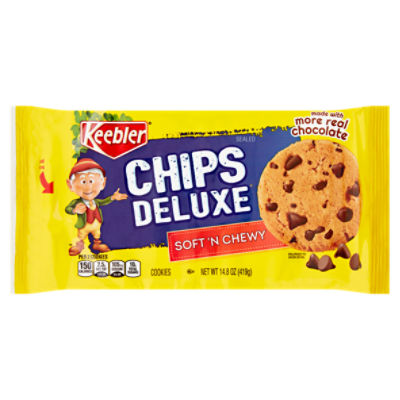 Keebler Chips Deluxe Soft 'n Chewy, Cookies