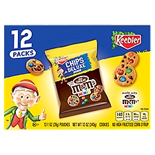 Keebler Chips Deluxe Minis Cookies, 1 oz, 12 count