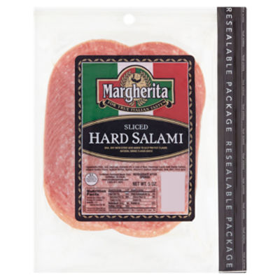 Margherita Sliced Hard Salami, 5 oz