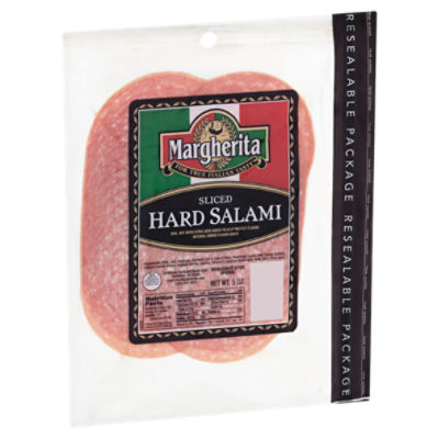 Margherita Sliced Hard Salami, 5 oz