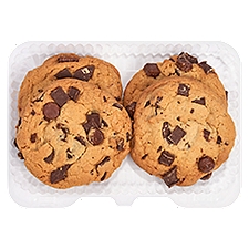 4 Pack Triple Chocolate Chunk Cookies