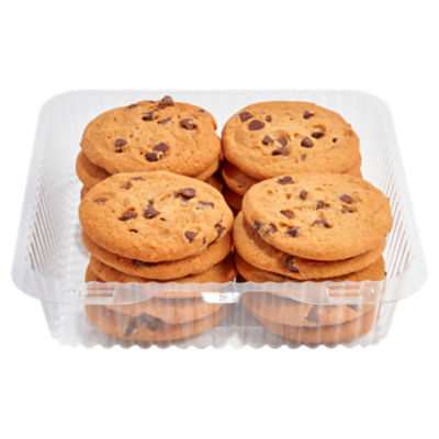 Store Baked Chocolate Chip Cookies, 20 ct, 21 oz