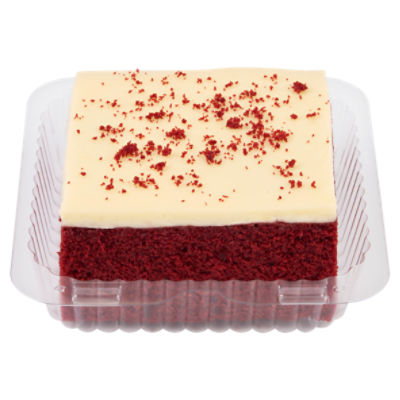 1 Pack Red Velvet Cake Square with Cream Cheese Icing