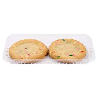 Store Baked Filled Birthday Cookies, 2 ct, 6 oz