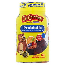 L'il Critters Gummy Supplements Probiotic Supplement, 60 count, 60 Each