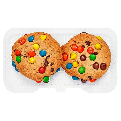 2 Pack M&M Candy Cookies