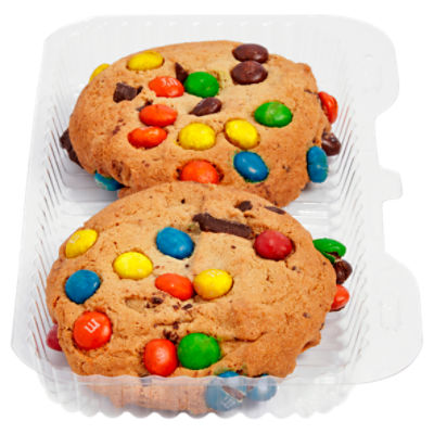 Store Baked M&M Candy Cookies, 4 ct, 16 oz