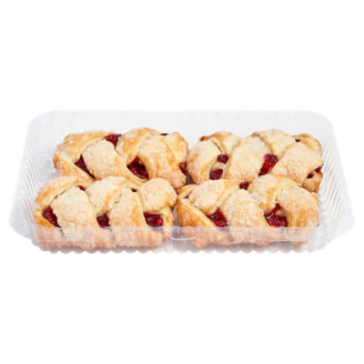 4 Pack Hand Held Cherry Lattice Pies
