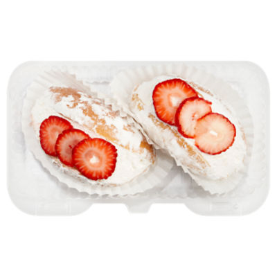2 Pack Cream Buns