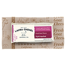 Laura Chenel Fig & Grapefruit Fresh Goat Cheese, 4 oz