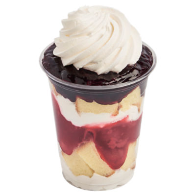 Store Made Red, White, And Blue Parfait Cup With strawberry, 11 Oz
