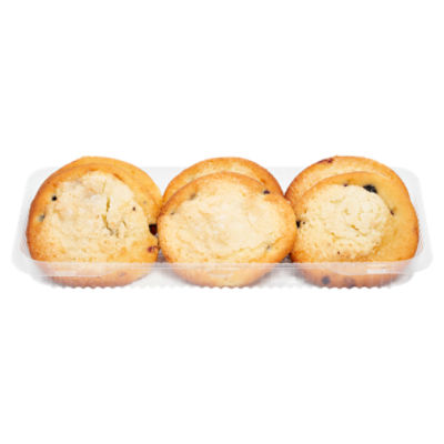 Store Baked Sugar Topped Blueberry Muffins Tops, 6 ct, 15 oz