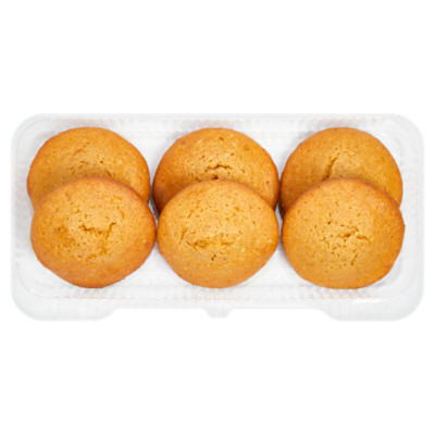 Fresh Bake Shop Muffin Tops - Pumpkin, 6 Pack, 15 oz