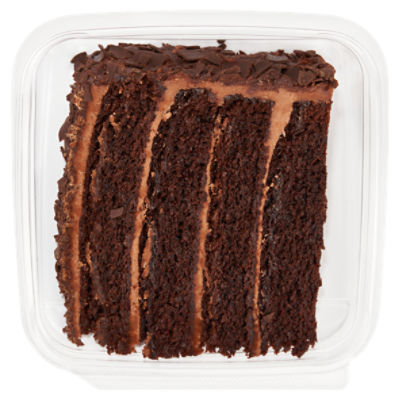 Chocolate Overload Cake Slice