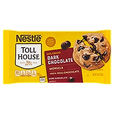 Nestle Toll House Morsels - Dark Chocolate, 10 Ounce