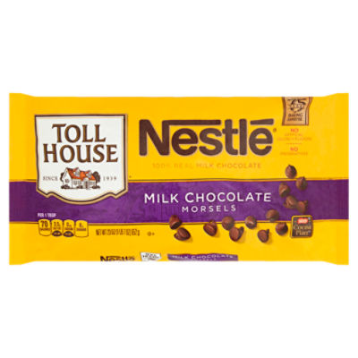Nestle Tollhouse Milk Chocolate Morsels, 57.5 oz.