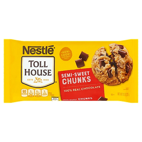 Nestlé Toll House Semi-Sweet Chocolate Chunks, 11.5 oz