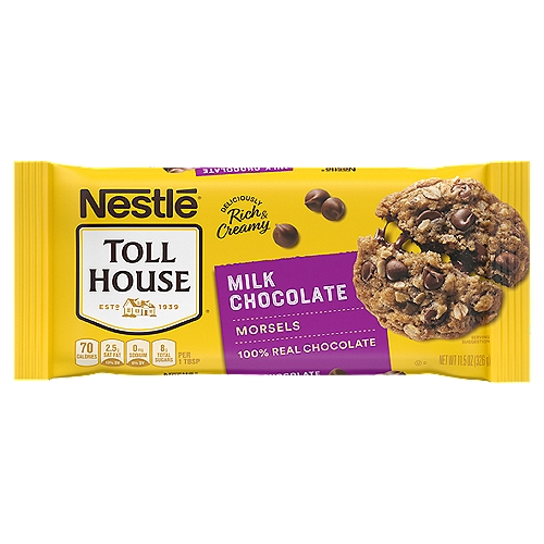 Nestlé Toll House Milk Chocolate Morsels, 11.5 oz
