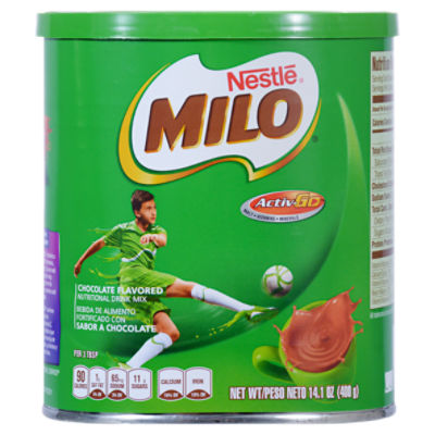 Nestlé Milo ActivGo Chocolate Flavored Nutritional Drink Mix, 14.1 oz