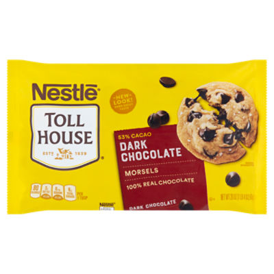 Nestlé Toll House Dark Chocolate Morsels, 20 oz