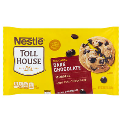 Nestlé Toll House Dark Chocolate Morsels, 20 oz, 20 Ounce