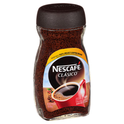 Nescafé Clásico Dark Roast Instant Coffee, 7 oz, 7 Ounce