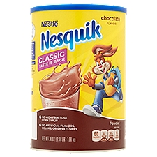 Nesquik Chocolate Flavor, Powder, 38 Ounce