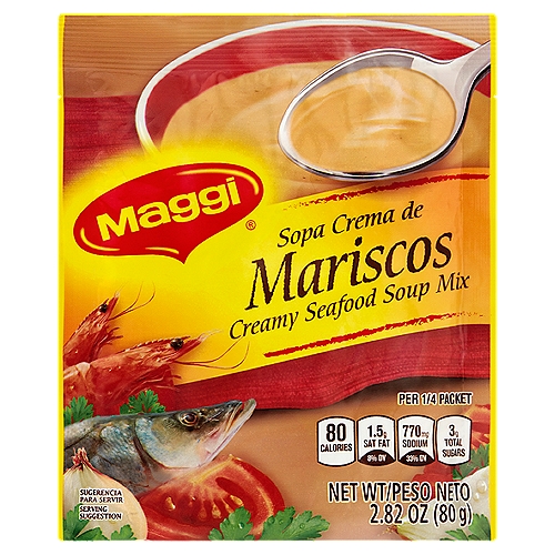 Maggi Creamy Seafood Soup Mix, 2.82 oz