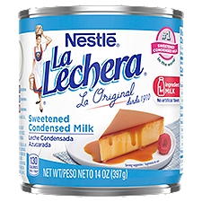 Nestlé La Lechera Sweetened Condensed Milk, 14 oz, 14 Ounce