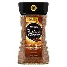 NESCAFE TASTER'S CHOICE French Roast Instant Coffee, 7 Ounce