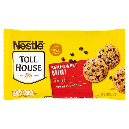 Nestlé Toll House Semi-Sweet Mini Morsels, 20 oz