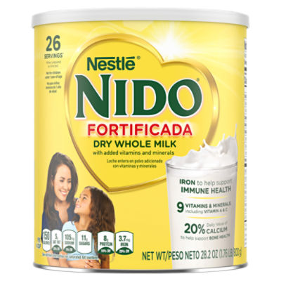 Nestle Nido NIDO Dry Whole Milk Powder, 28.2 oz