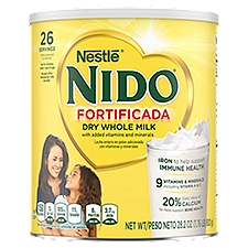 Nestle Nido NIDO Dry Whole Milk Powder, 28.2 oz