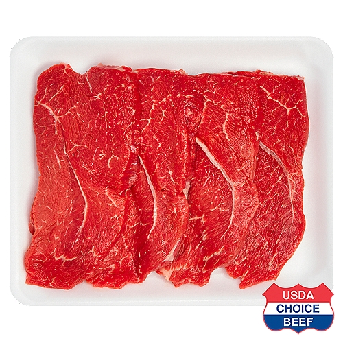 USDA Choice Beef Chuck Shoulder Steak, Family Pack, 2 pound